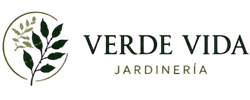 logo verde vida jardineria